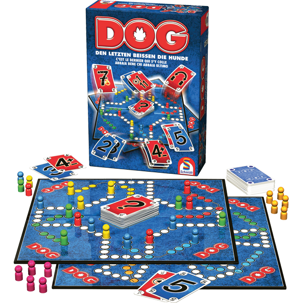 Kinderspiel DOG ab 8 J. 2-6 Spieler