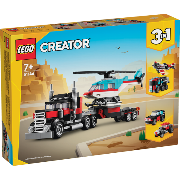 LEGO Creator 31146 Tieflader mit