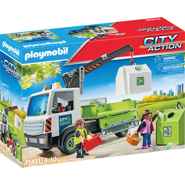 Playmobil 71431 Altglas LKW m Container