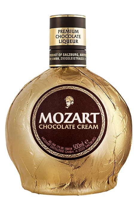 Der Mozart Chocolate Cream Likör.