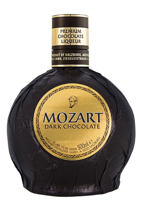 Der Mozart Dark Chocolate Likör.
